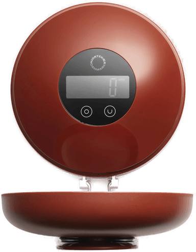 Hjortekr Danmark Wally Kj??kkenvekt 3 kg R??d