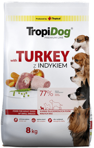 Tropidog Premium Adult Small 8 kg
