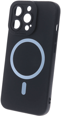 Silicon Covers MagSafe Deksel iPhone 14 Svart