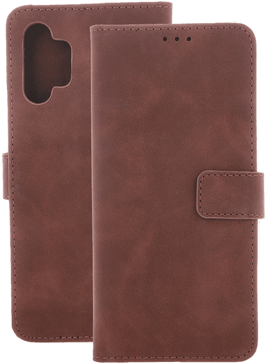 Smart Covers Velvet Deksel iPhone 15 Brun