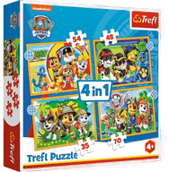 Trefl PAW Patrol Holiday Puzzle 35 stykker