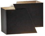 Emibig Lighting Vegglampe Frost, svart