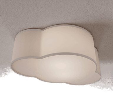 Tk Lighting Taklampe Cloud 41 cm grå