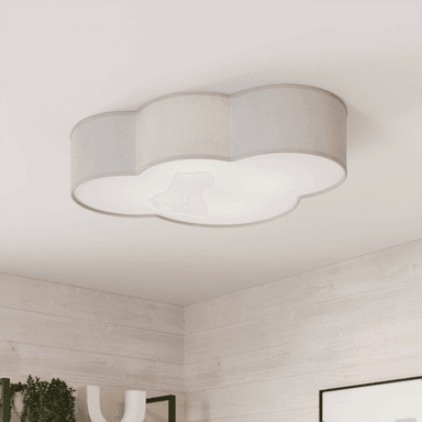 Tk Lighting Taklampe Cloud 62 cm grå