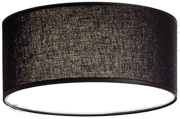 Tk Lighting Rondo taklampe, svart, Ø 30 cm