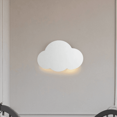 Tk Lighting Cloud vegglampe, hvit, 38 x 27 cm