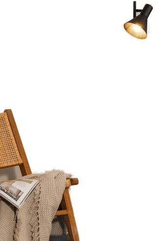 Tk Lighting Jump gulvlampe, svart