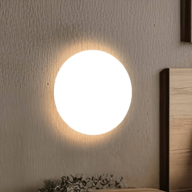 Tk Lighting Luna vegglampe, Ø 30 cm