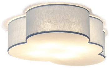 Tk Lighting Taklampe Cloud, blå, 63 cm