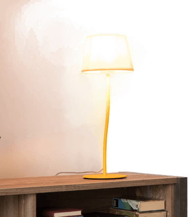 Tk Lighting Nicola bordlampe, gul