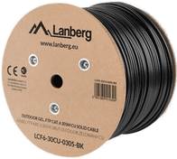 Lanberg bulk cable 305 m black