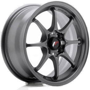 Japan Racing JR5 Matt Gun Metal 8.5x17 5/100 ET35