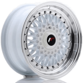 Japan Racing JR9 White Machined LIP 7x15 4/100 ET20