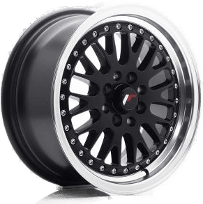 Japan Racing JR10 Matt Black 7x16 4/100 ET30