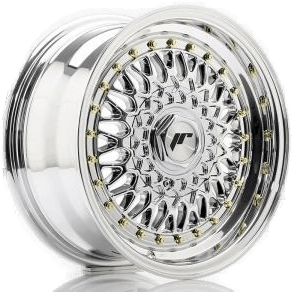 Japan Racing JR9 Silver Machined LIP 7.5x17 4/100 ET20 B74.1