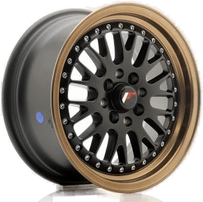 Japan Racing JR10 Matt Black Bronze LIP 7x16 4/100 ET30