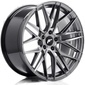 Japan Racing JR28 Hyper Black 9.5x18 5/120