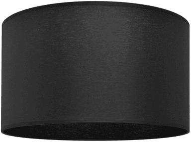 Helam Lampeskjerm Alba, Ø 40 cm, svart