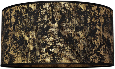 Helam Lampeskjerm Abba E27 Ø 40 cm svart/gull