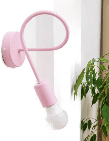 Helam Vegglampe Oxford, rosa, E27