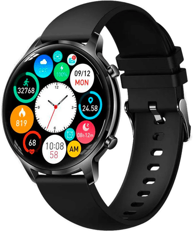 Manta Kelly Smartklokke 1,3" - Svart