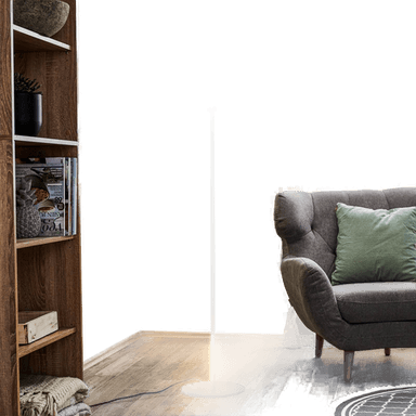 Argon Harris gulvlampe svart/hvit