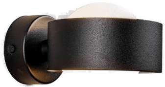 Argon Vegglampe Mado, svart