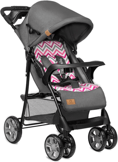 Lionelo Emma Plus Sportsvogn - Pink Scandi