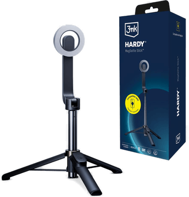 3Mk Mag Modern Selfiestang Tripod - Svart