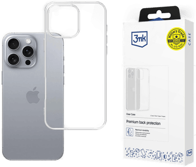 3Mk Clear Cover iPhone 16 Pro Max