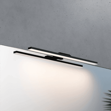 Mcj LED-vegglampe Modena svart 4000 K