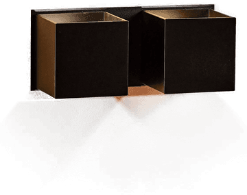 Sollux Lighting Vegglampe Ara 2 svart