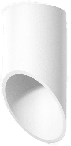 Sollux Lighting Vegglampe Saturn 20, hvit