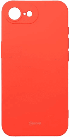 Roar All Day Colorful Jelly Deksel iPhone 16e - Peach Pink