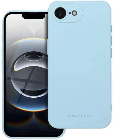 Roar Space Deksel iPhone 16e - Sky Blue