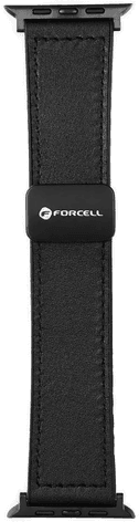Forcell F-Design FA21 Reim til Apple Watch 38/40/41mm - Svart
