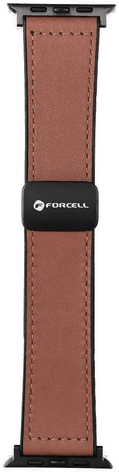 Forcell F-Design FA21 Reim til Apple Watch 38/40/41mm - Brun