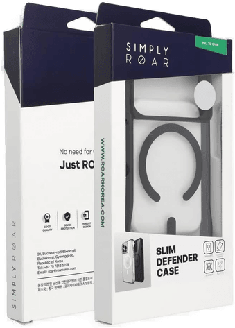 Roar Slim Defender MagSafe Deksel iPhone 17