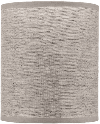 Duolla Lampeskjerm Roller, grå, Ø 13 cm