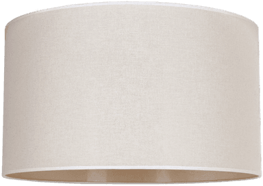 Duolla Lampeskjerm Roller, beige, Ø 40 cm