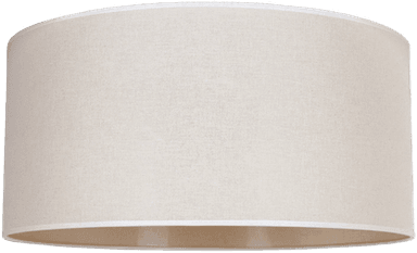 Duolla Lampeskjerm Roller, beige, Ø 50 cm