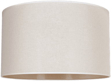 Duolla Lampeskjerm Roller, beige, Ø 50 cm
