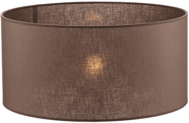 Duolla Lampeskjerm Roller, jordbrun, Ø 50 cm