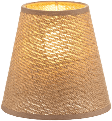 Duolla Lampeskjerm Cone, Ø 15 cm, lysebrun