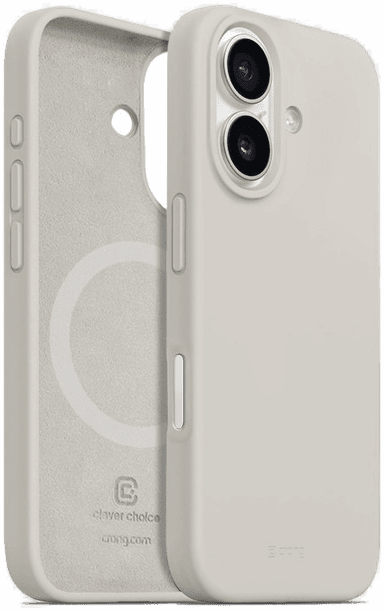 Crong Deksel for iPhone 16 - Stoney Beige