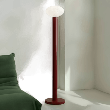 Aldex Gulvlampe Flo, rød, 138 cm