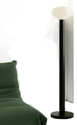 Aldex Gulvlampe Flo, grønn, 138 cm