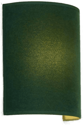 Duolla Vegglampe Semi Circle, mørkegrønn