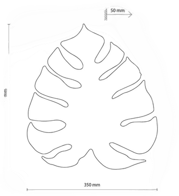 Envostar vegglampe Folah, lyst treverk
