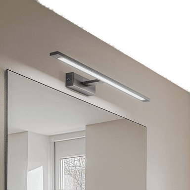 Tk Lighting Gallery LED-vegglampe, svart, 62 cm